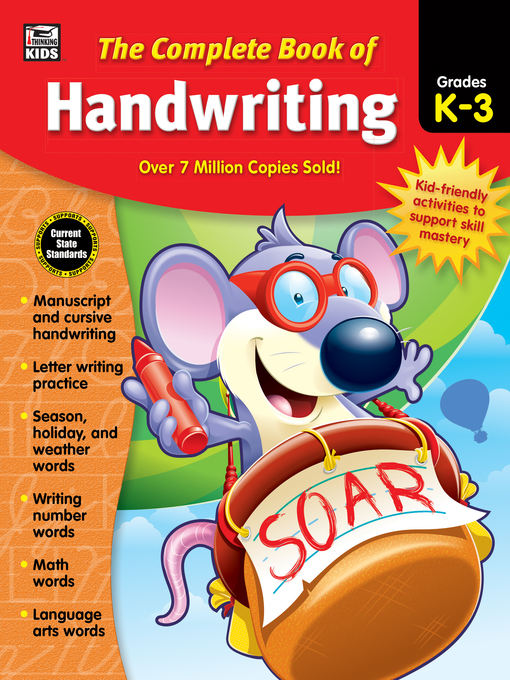 Cover image for The Complete Book of Handwriting, Grades K--3